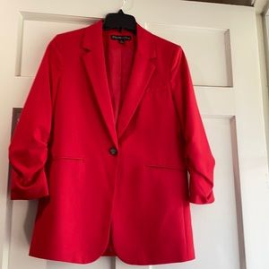 Red blazer